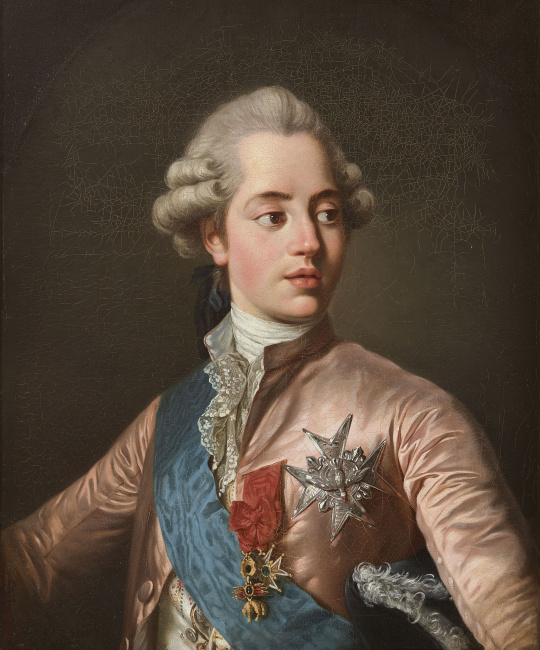 d'après Joseph Siffred Duplessis | Charles-Philippe de France, comte  d'Artois (futur Charles X) (1757-1836), représenté vers 1779 | Images d'Art