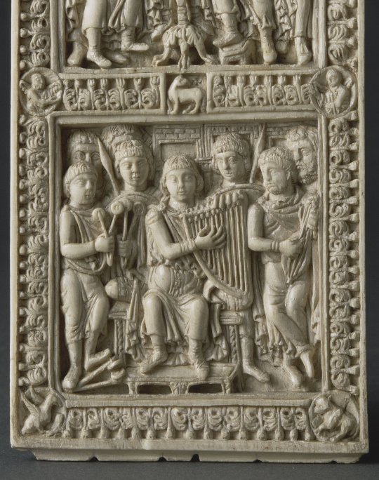 | Plaque de reliures du Psautier de Dagulf | Images d’Art