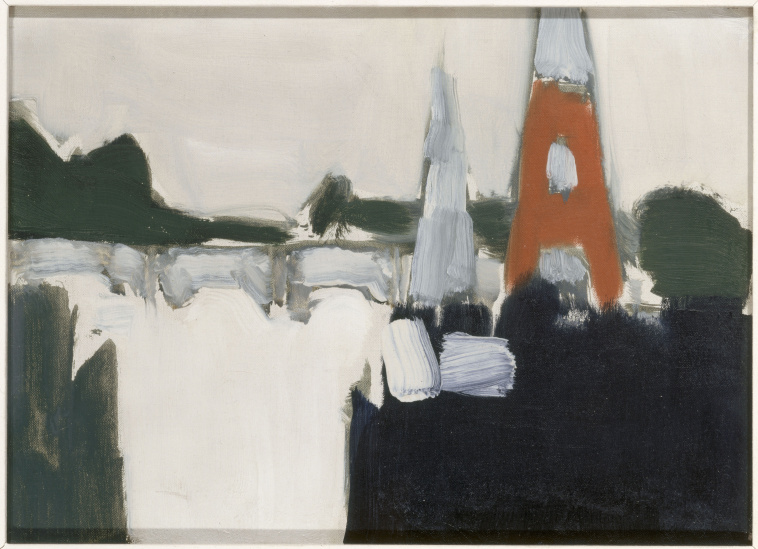 Nicolas de Staël Les toits Images d’Art
