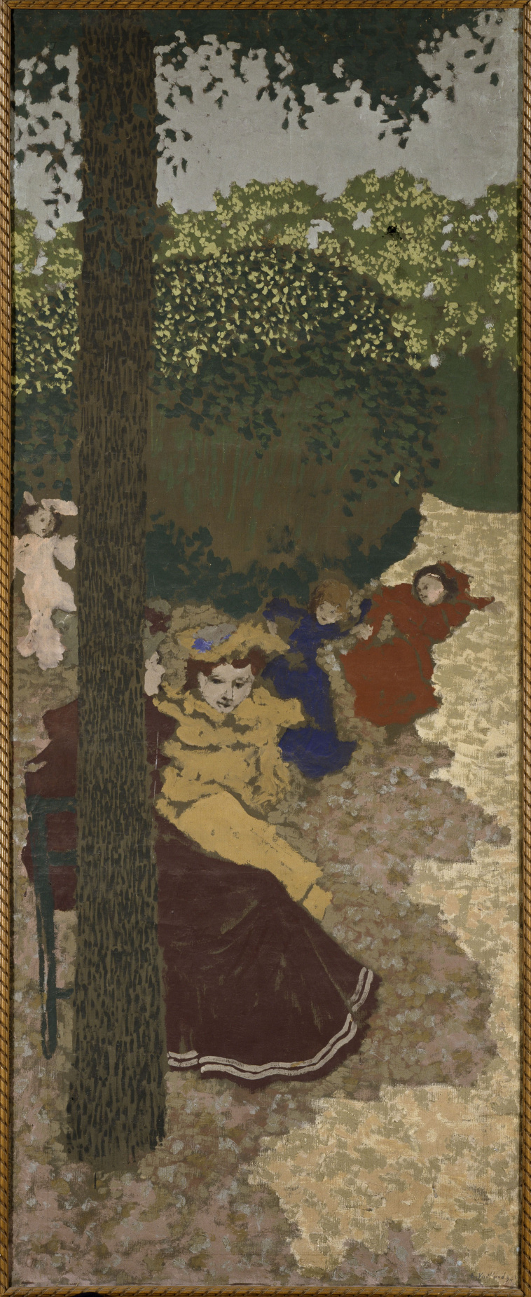 Edouard Vuillard、【Le Soir au Jardin】 330px-Edouard_Vuillard_-