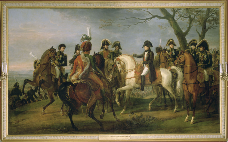 Tableau La bataille d'Austerlitz. 2 decembre 1805, François Gérard