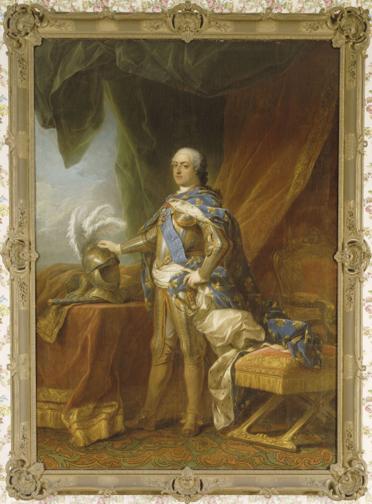 Louis Xv King Of France 1715 1774 Painted By Carle Vanloo Engraved