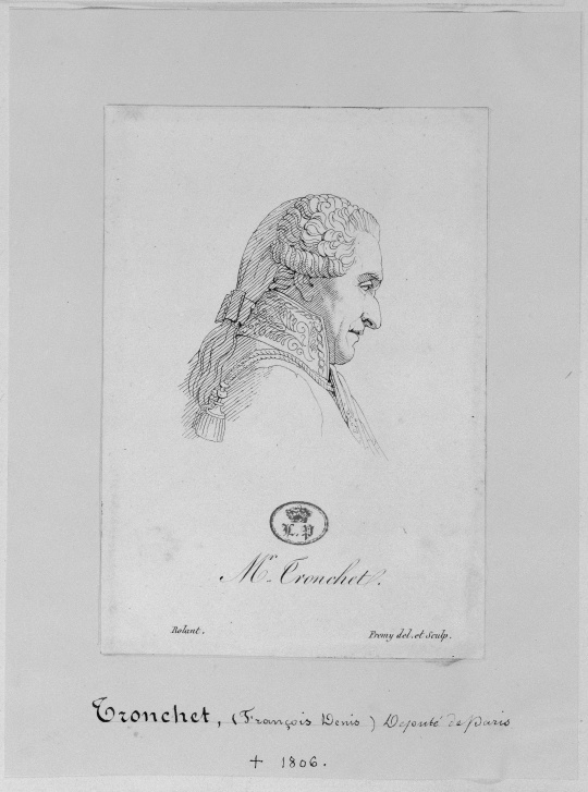  FrançoisDenis Tronchet (17261806), juriste et homme politique pendant la Révolution