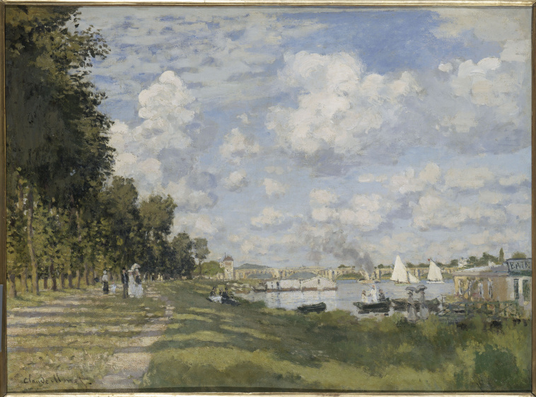 アルフレッド・シスレーL'ALLEE DES PEUPLIERS A MORET Alfred Sisley | Allée de peupliers aux environs de Moret-sur