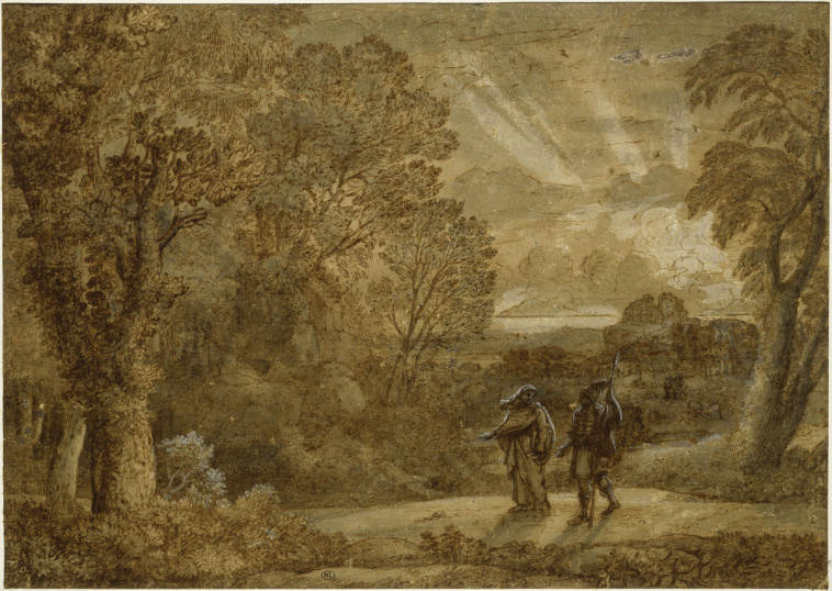 Claude Lorrain Port De Mer Au Soleil Couchant Claude Le Lorrain | Port de mer au soleil couchant | Images d’Art