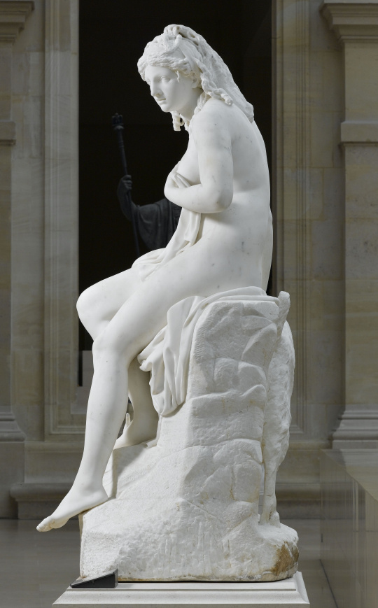 H9783 Amalthée par Pierre Julien Musée du Louvre Art cpa 