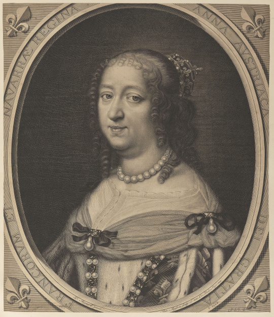 Image of Anne d'Autriche 1601-1666, queen of France from 1615 to 1643