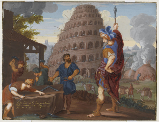La Tour De Babel En Vrai Jean Joubert | Edification de la tour de Babel | Images d’Art