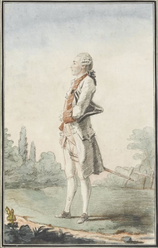 Carrogis Louis Carmontelle | Monsieur le comte de Durfort, colonel du ...