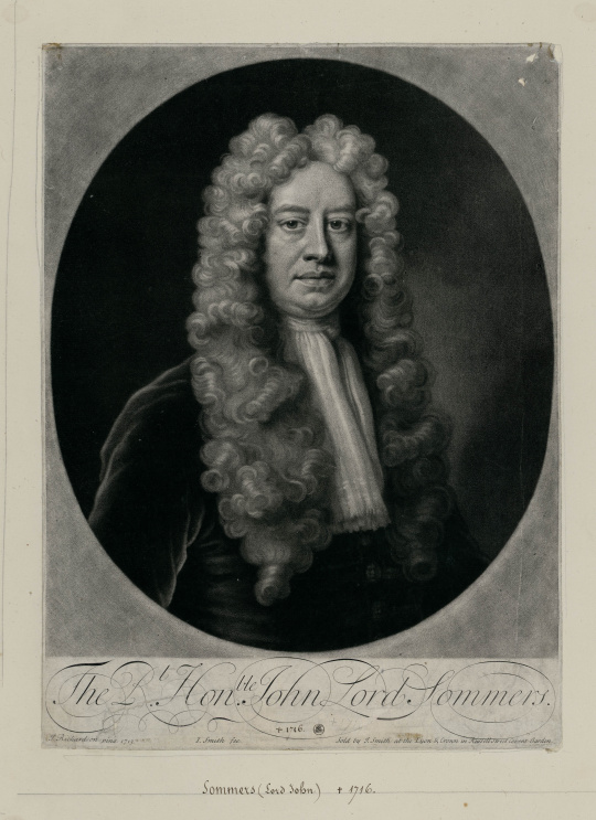 John Smith, d'après Jonathan Richardson, l'Ancien John Somers (1651