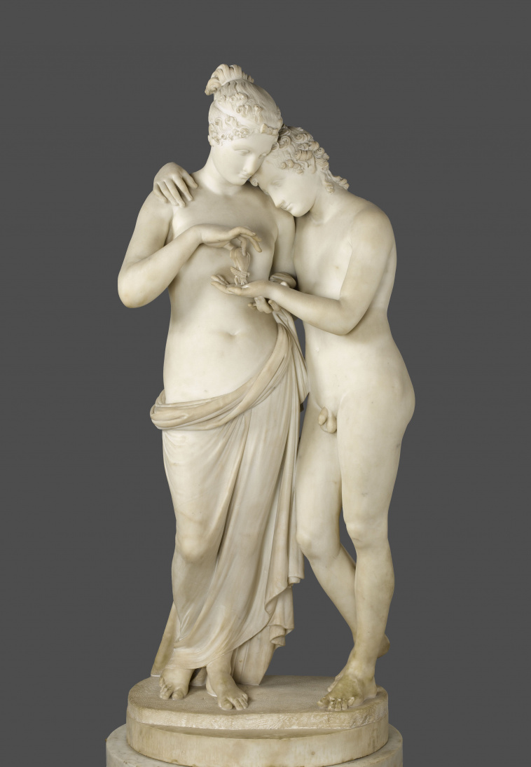 Antonio Canova Psyché ranimée par le baiser de l'Amour Images d’Art