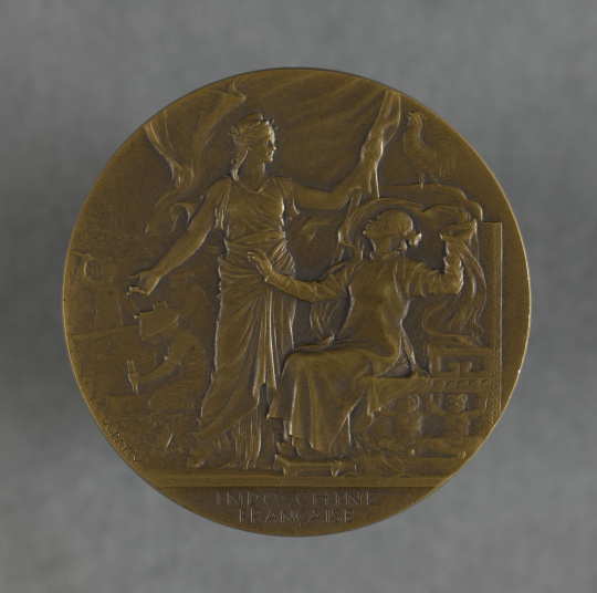 AugusteJules Patey Médaille Exposition de Hanoï Images d’Art