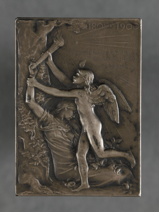 Roty (L.-O.) : Plaque de l'Exposition Universelle, 1900 Paris