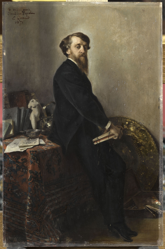 Pierre François Eugène Giraud | Portrait de Claudius Popelin | Images d’Art