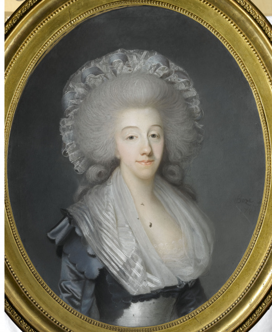 Joseph Boze | Marie-Thérèse de Savoie, comtesse d'Artois (1756-1805), représentée en 1785 | Images d'Art