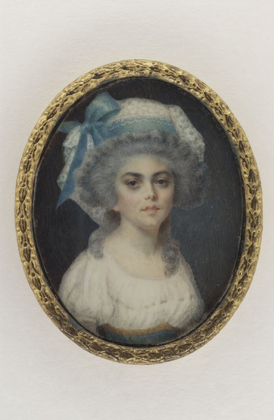 Jean Baptiste Isabey Portrait De Mademoiselle Férès Images Dart