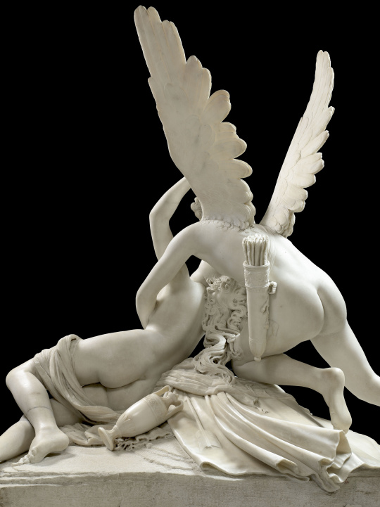 Antonio Canova Psyché ranimée par le baiser de l'Amour Images d’Art