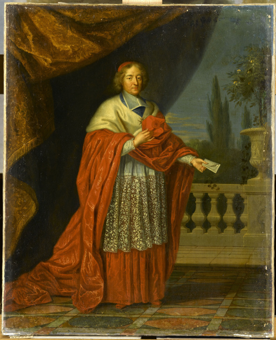 attributed to Etienne Parrocel Pierre Guérin, cardinal de Tencin