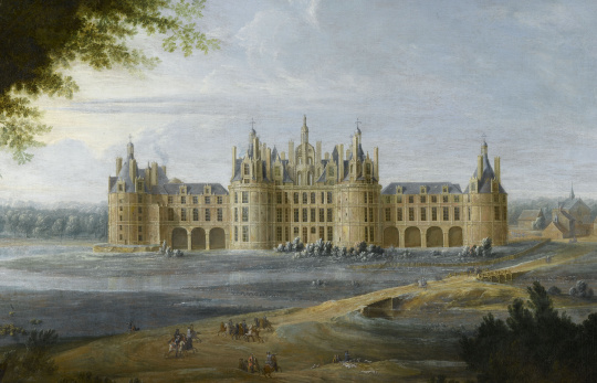 Pierre Denis Martin Vue Du Chateau De Chambord Vers 1722 Du Cote Du Parc Images D Art