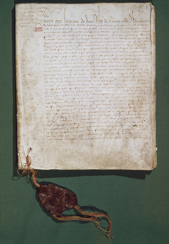  Edit de Nantes, 13 avril 1598 Images d’Art