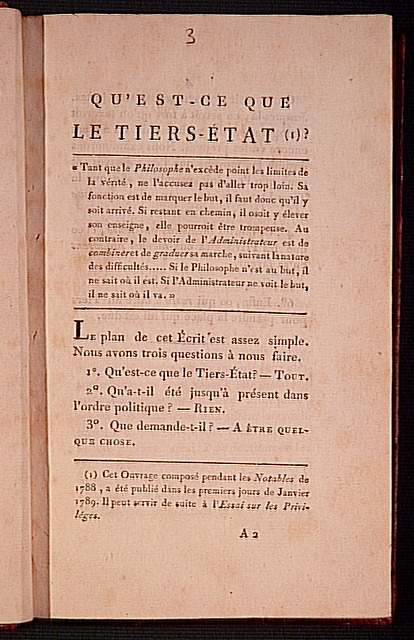 Emmanuel Joseph Sieyès | \
