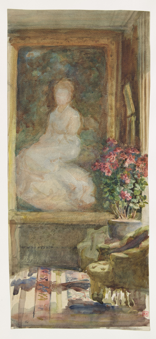 Marie Bracquemond Intérieur d'un salon Images d’Art