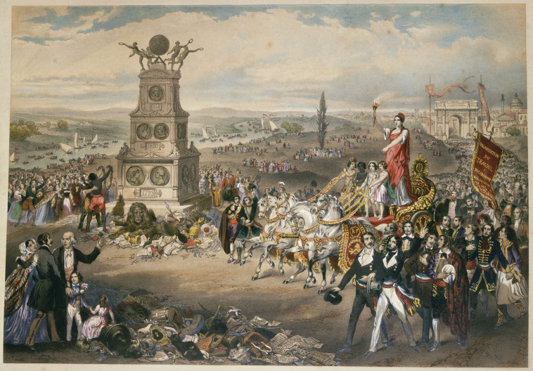 Frédéric Sorrieu La République universelle Images d’Art