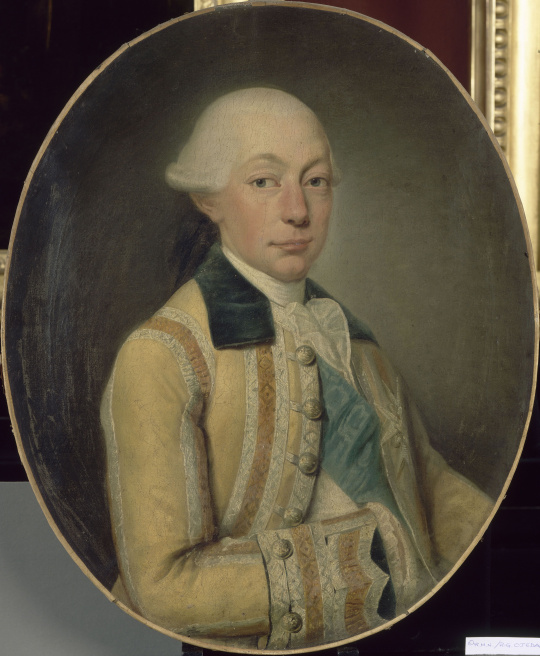 Louis Petit Portrait de LouisFrançoisJoseph de Bourbon, dernier