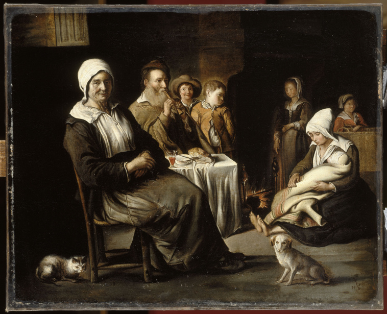 Antoine Le Nain | Le Repas villageois | Images d’Art