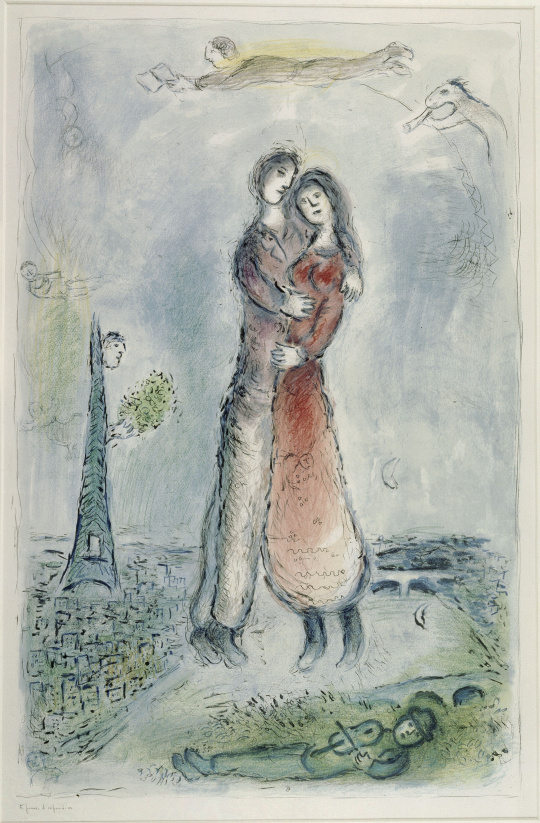 Marc Chagall La Joie Images d’Art