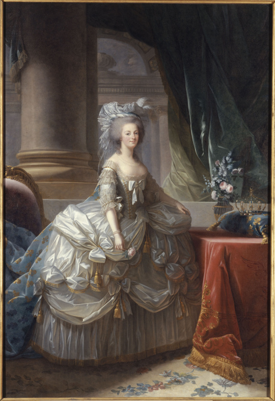 d'Autriche, reine de France (17551793), en robe à