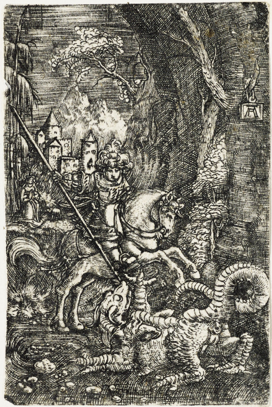 Albrecht Altdorfer | Saint Georges combattant le dragon | Images d’Art