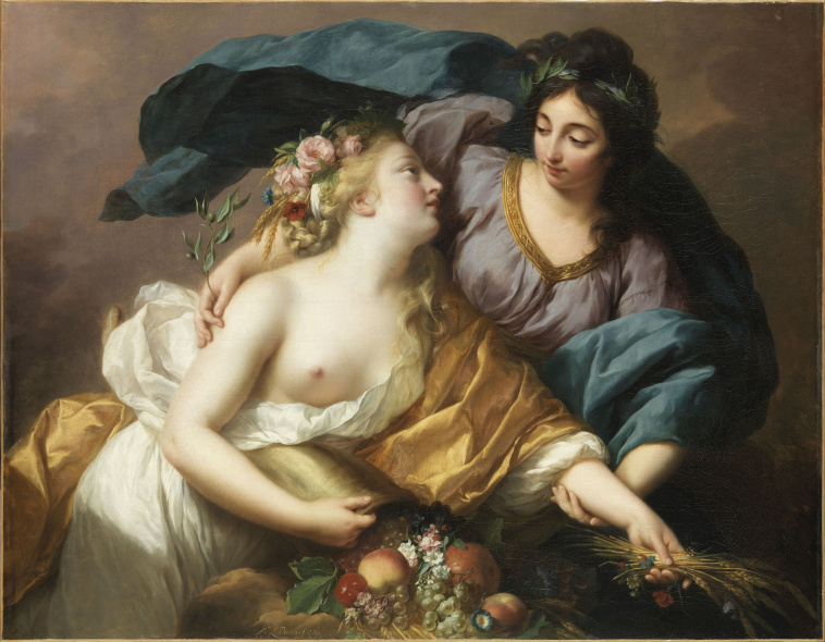 Louise-Elisabeth Vigée Le Brun | La Paix ramenant l'Abondance | Images d'Art