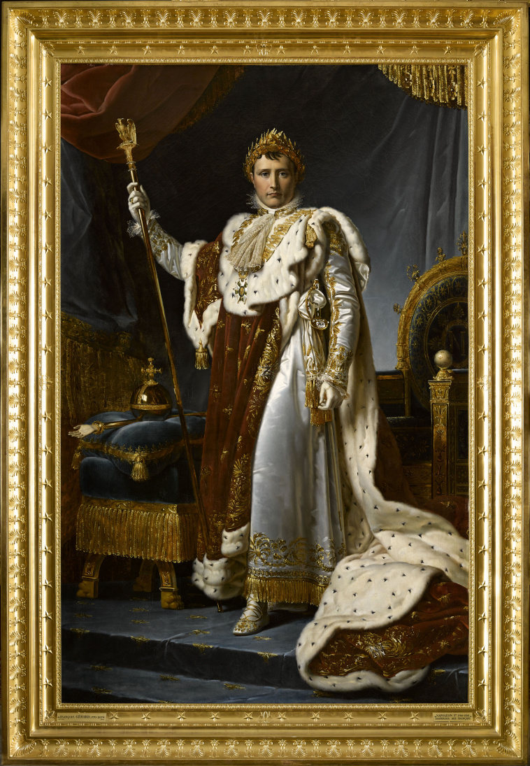 Charles X En Costume De Sacre François Pascal Simon Gérard | Napoléon Ier, empereur des Français en grand  costume du sacre | Images d'Art